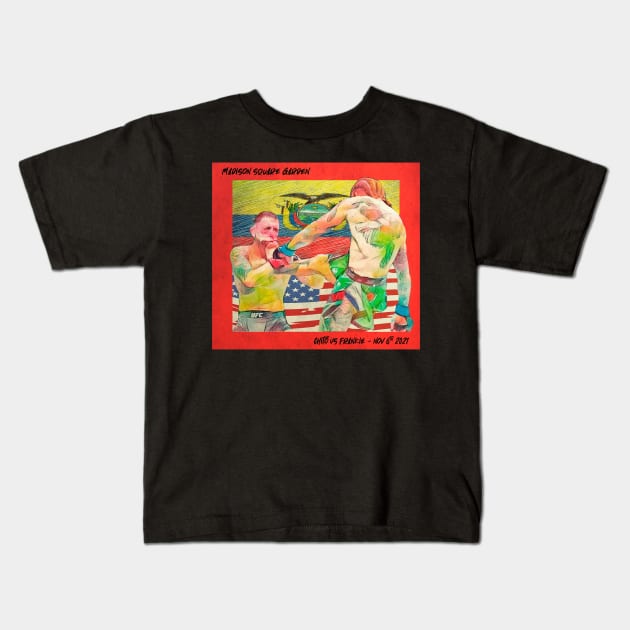 Chito Vs Frankie Nov 6th 2021 Red Kids T-Shirt by FightIsRight